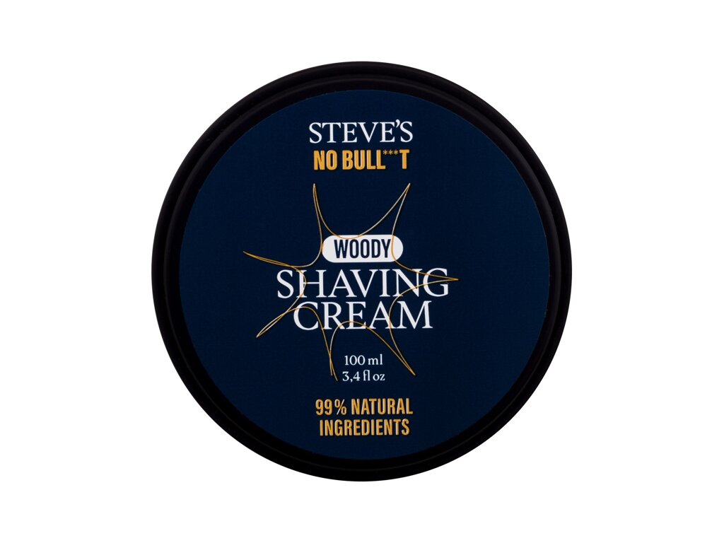 Steve´s No Bull***t Woody Shaving Cream 100ml skutimosi kremas