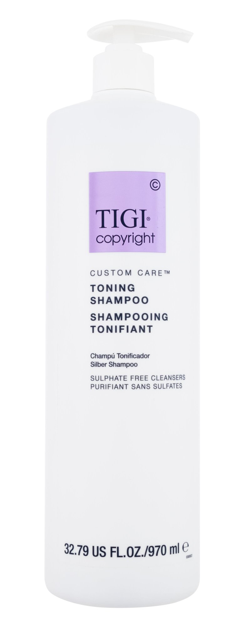 Tigi Copyright Custom Care Toning Shampoo 970ml šampūnas