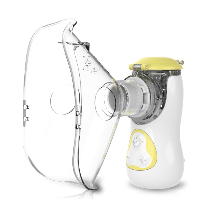 Feellife Health AIR KIDS nešiojamas vaikiškas geltonas inhaliatorius