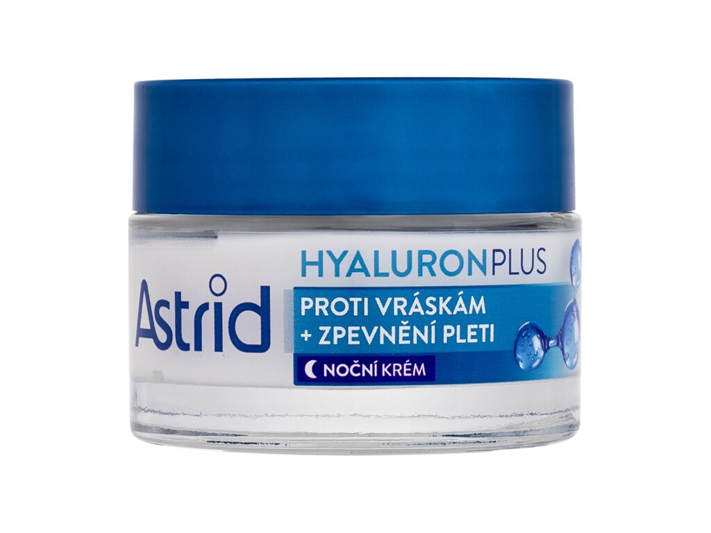 Astrid Hyaluron 3D Antiwrinkle & Firming Night Cream 50ml naktinis kremas