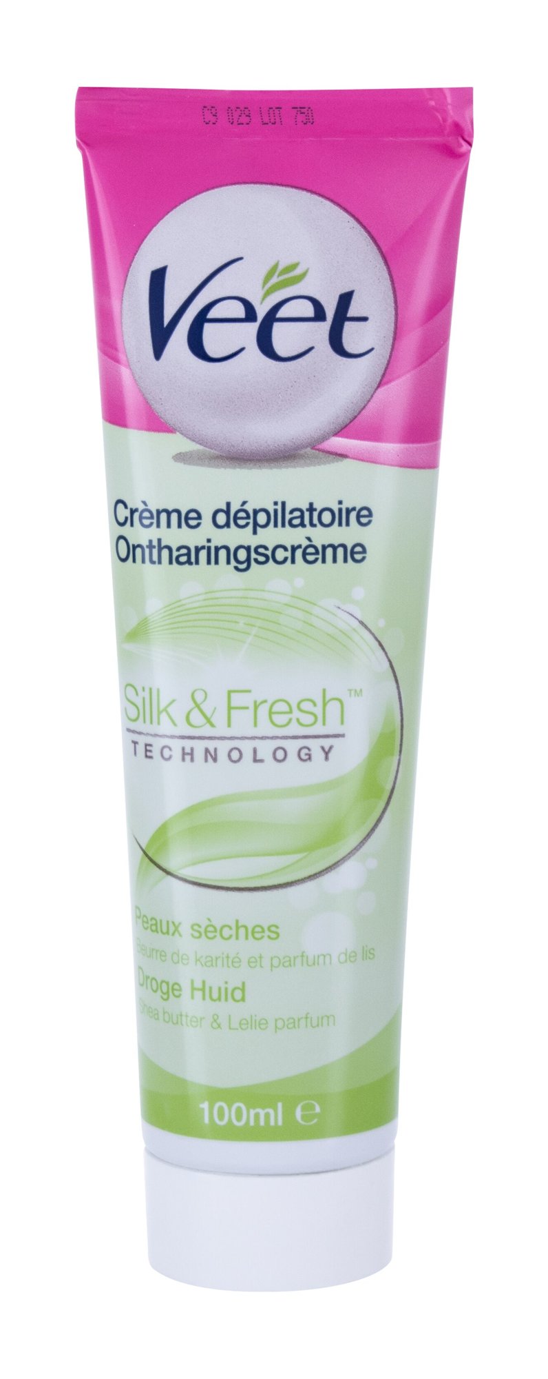 Veet Silk & Fresh Dry Skin 100ml priemonės depiliacijai