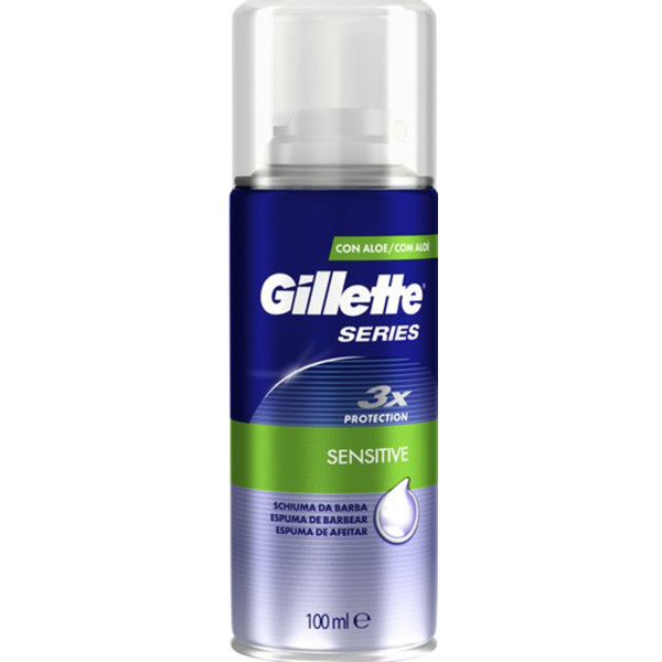 Gillette Classic Sensitive Skin 100 ml skutimosi putos
