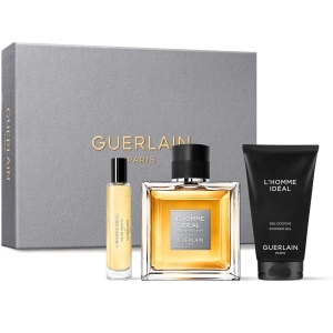 Guerlain L&rsquo;Homme Ideal 100ml EDT 100 ml + shower gel 75 ml + EDT 10 ml Vyrams EDT Rinkinys