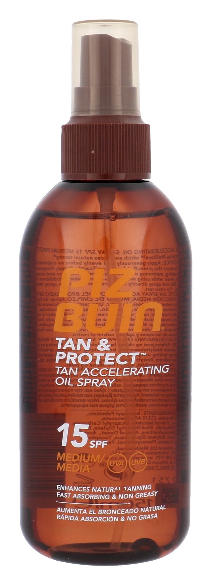 Piz Buin Tan & Protect Tan Accelerating Oil Spray 150ml įdegio losjonas