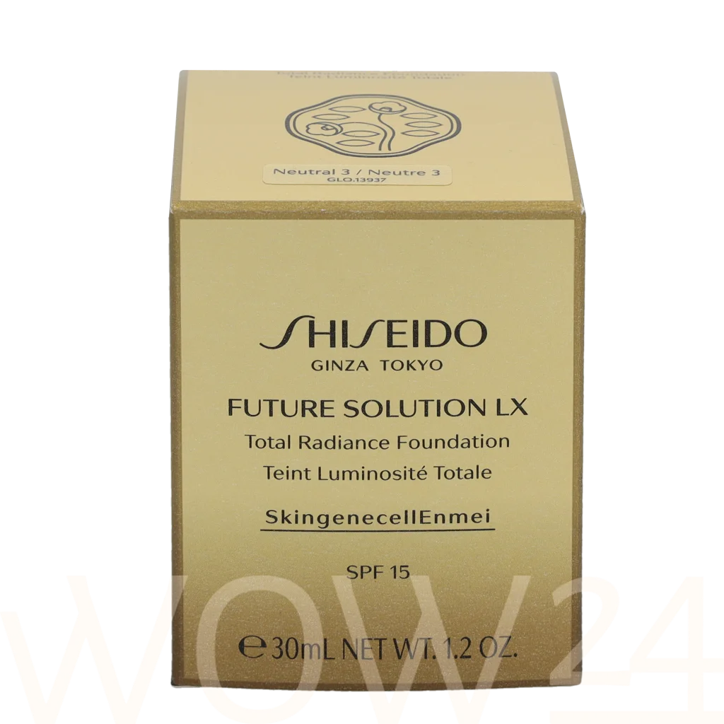 Shiseido Shiseido Future Solution LX Total Radiance Foundation SPF15 30 ml makiažo pagrindas