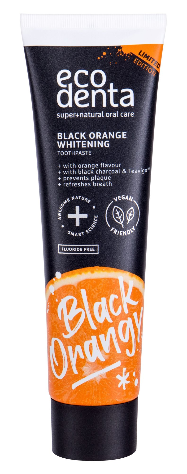 Ecodenta Toothpaste Black Orange Whitening 100ml dantų pasta