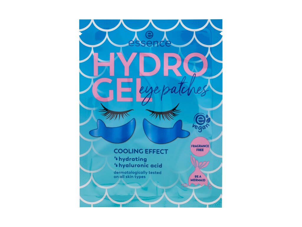 Essence Hydro Gel Eye Patches Cooling Effect 1vnt paakių kaukė