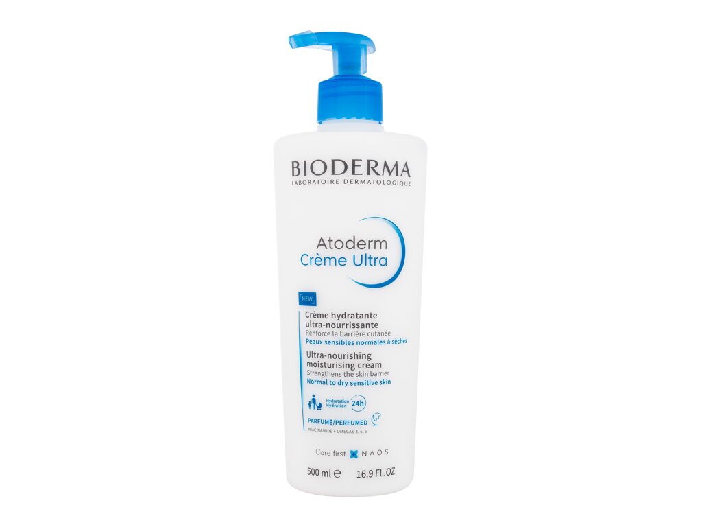 BIODERMA Atoderm Créme Ultra Ultra-Nourishing Moisturising Cream 500ml kūno kremas