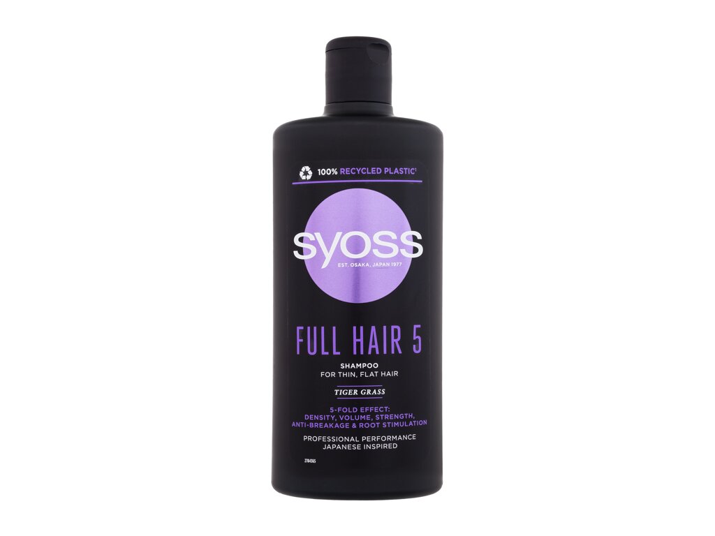Syoss Full Hair 5 Shampoo 440ml šampūnas