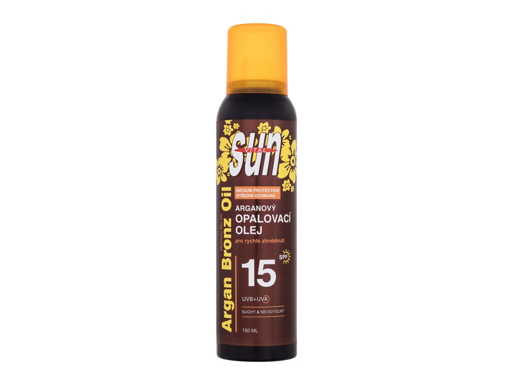 Vivaco Sun Argan Bronz Oil Spray 150ml įdegio losjonas