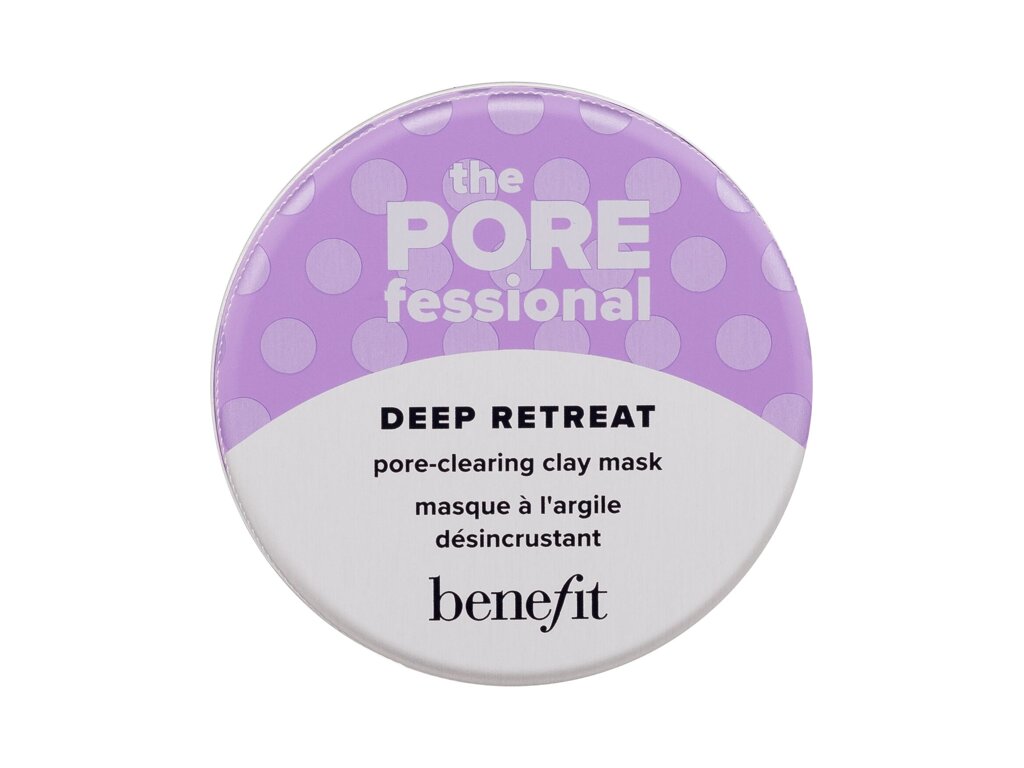 Benefit The POREfessional Deep Retreat Pore-Clearing Clay Mask 75ml Veido kaukė