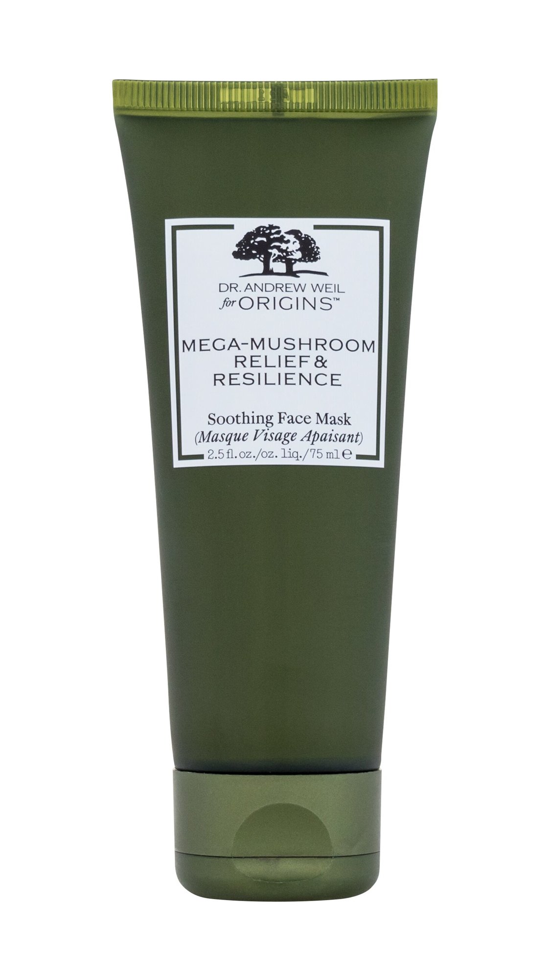 Origins Mega-Mushroom Relief & Resilience Soothing Face Mask 75ml Veido kaukė