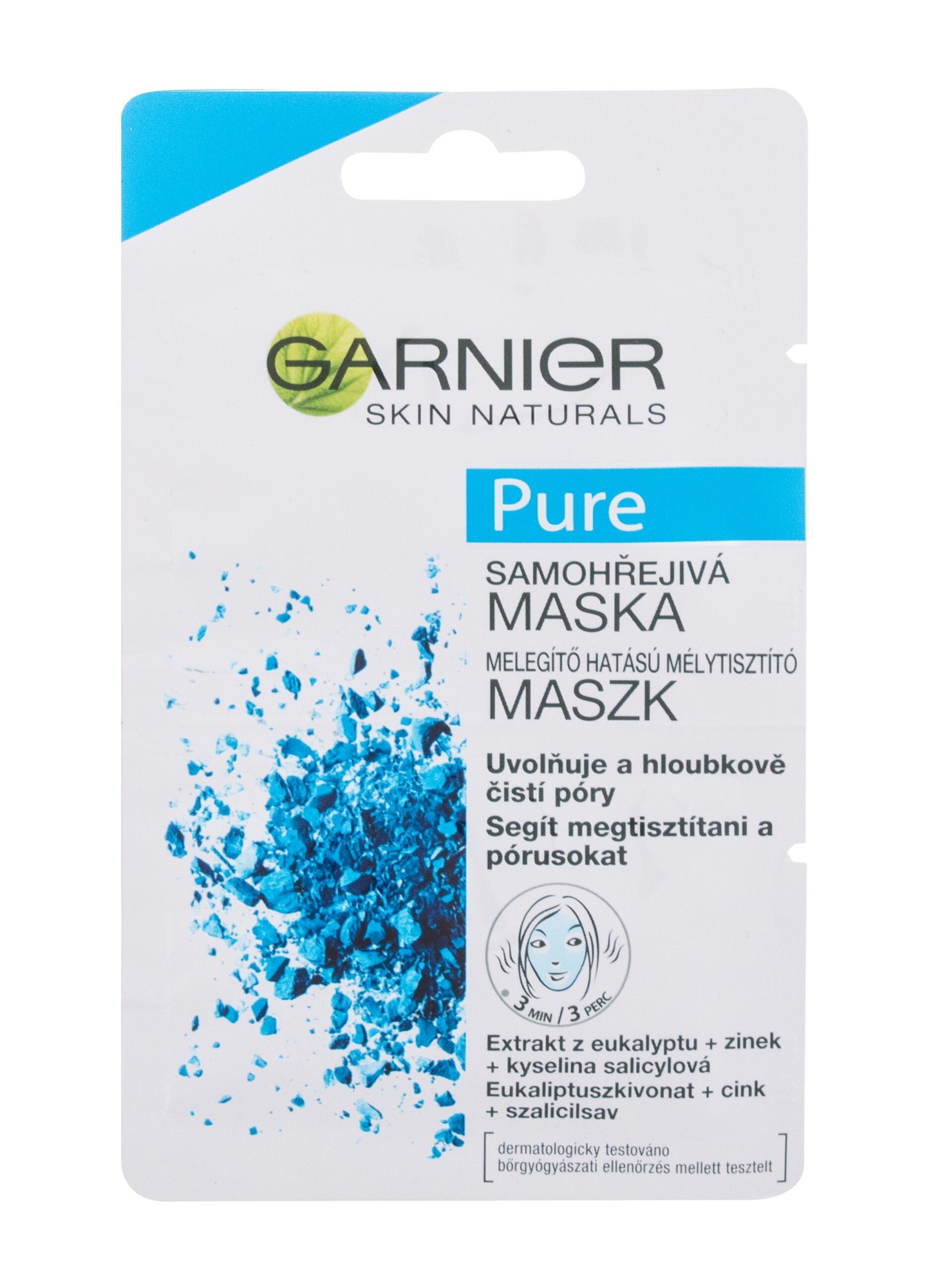 Garnier Skin Naturals Pure 12ml Veido kaukė