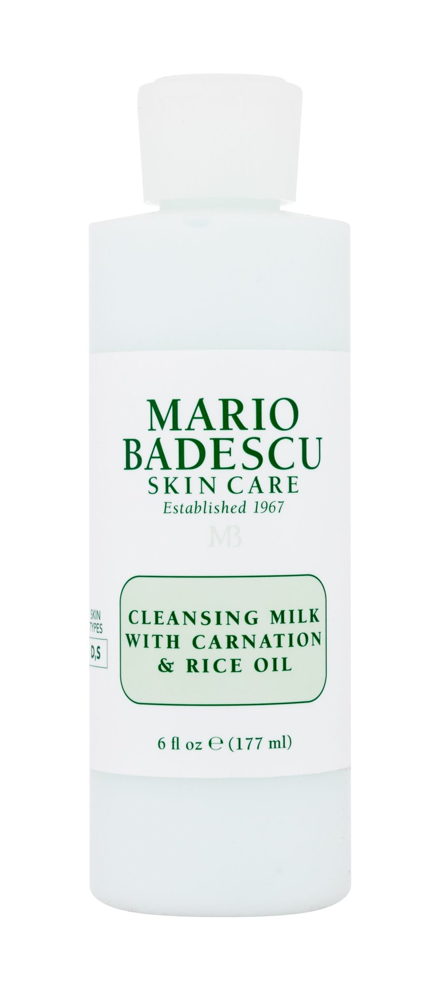 Mario Badescu Cleansers Cleansing Milk With Carnation & Rice Oil 177ml veido pienelis 