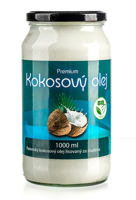 Allnature Premium Bio Coconut Oil 1000ml sveikatos apsaugai (Pažeista pakuotė)
