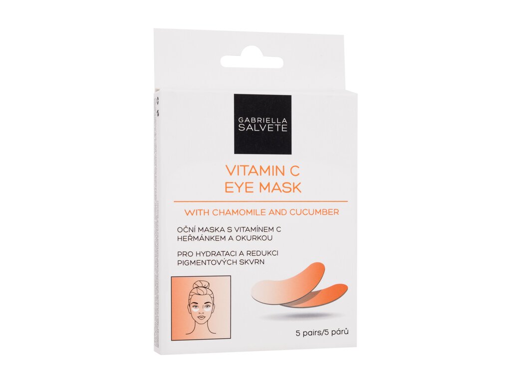 Gabriella Salvete Vitamin C Eye Mask 5vnt paakių kaukė