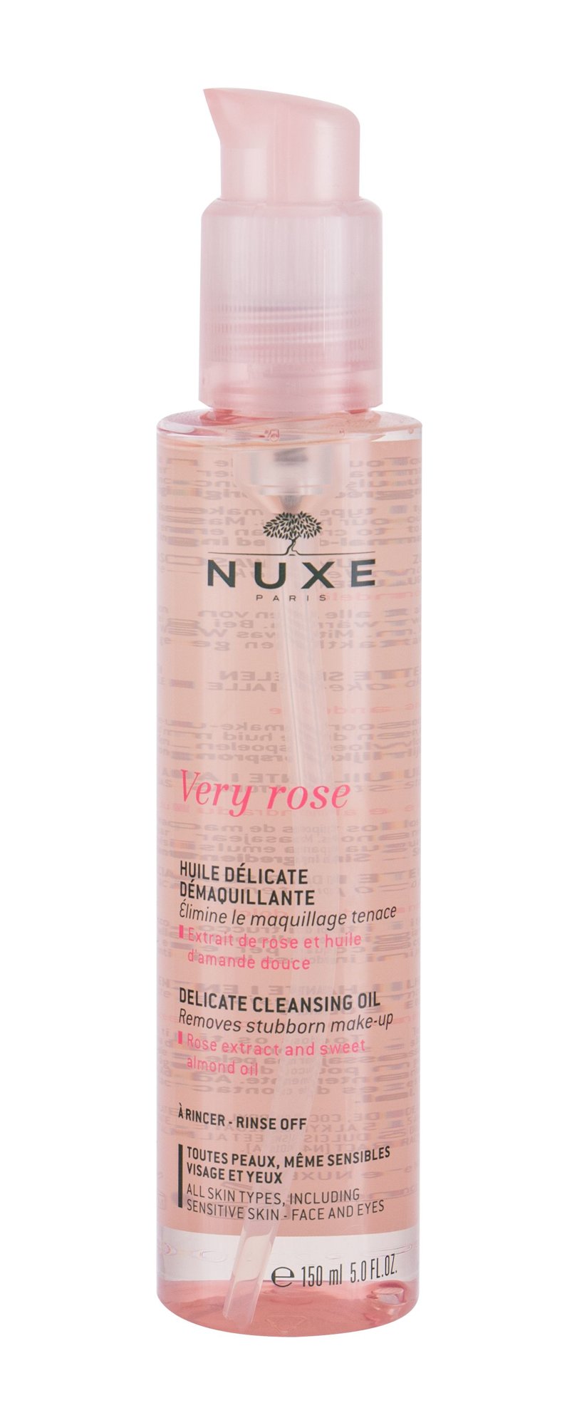 Nuxe Very Rose Delicate 150ml veido aliejus