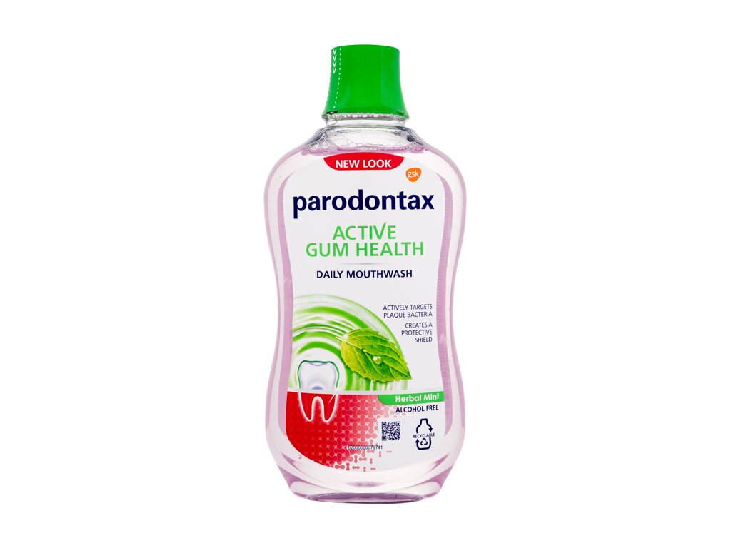 Parodontax Active Gum Health Fresh Mint 500ml dantų skalavimo skystis