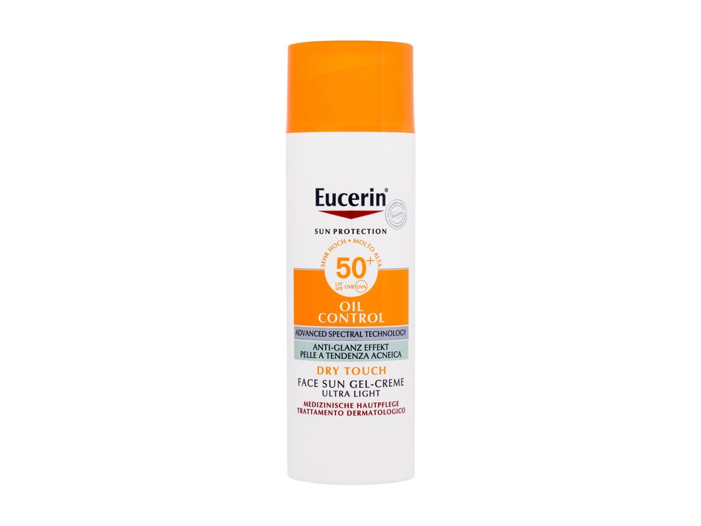 Eucerin Sun Oil Control Dry Touch Face Sun Gel-Cream 50ml veido apsauga