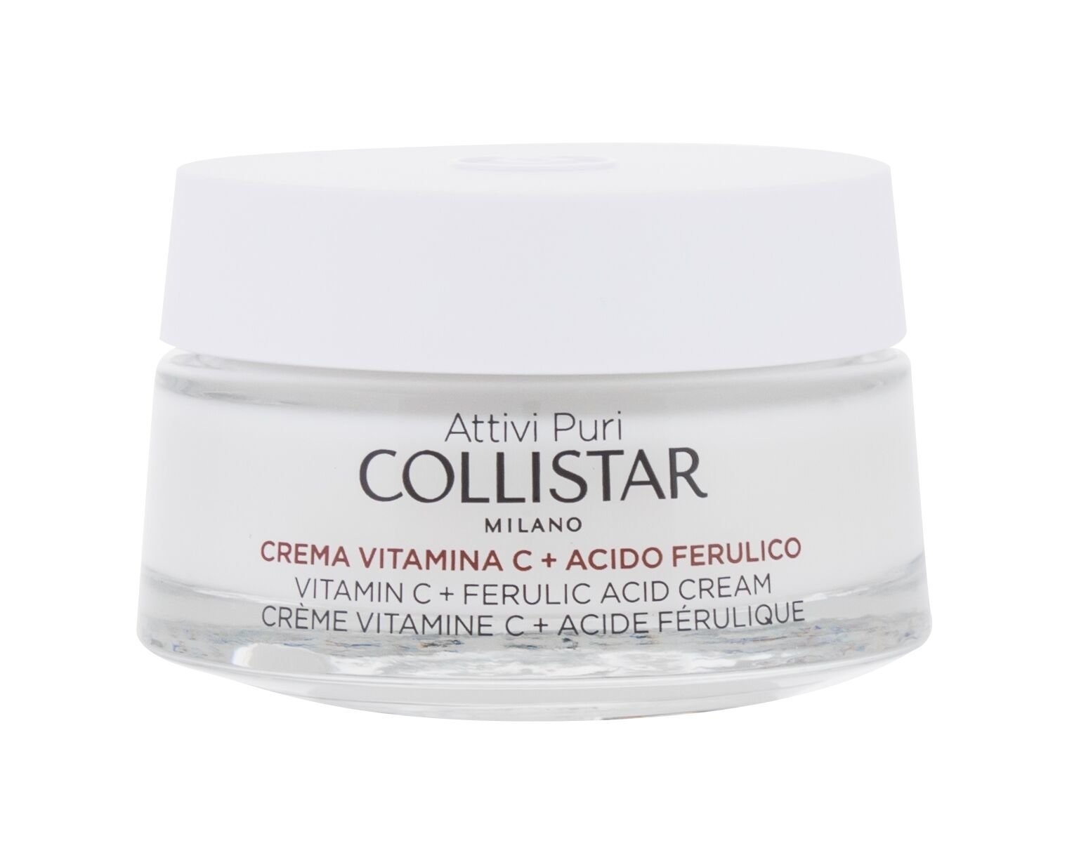 Collistar Attivi Puri Vitamin C + Ferulic Acid Cream 50ml dieninis kremas