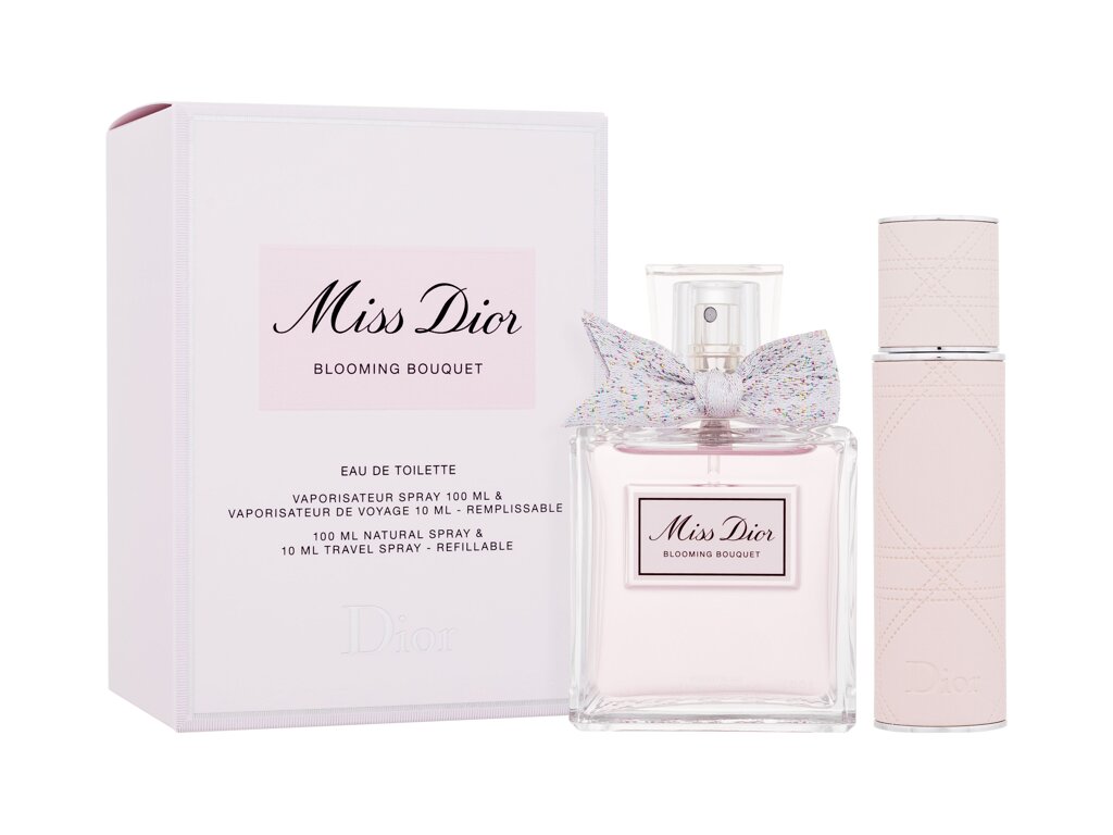 Christian Dior Miss Dior Blooming Bouquet 2023 100ml Edp 100 ml + Edp 10 ml Refillable Kvepalai Moterims EDT Rinkinys