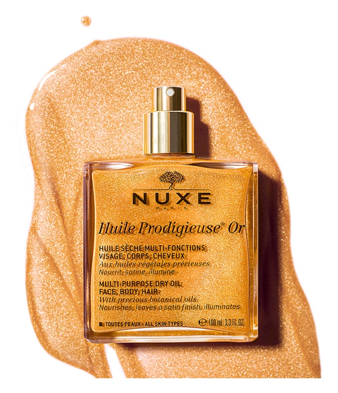 Nuxe Huile Prodigieuse Or Multi Purpose Dry Oil Face, Body, Hair 100ml kūno aliejus