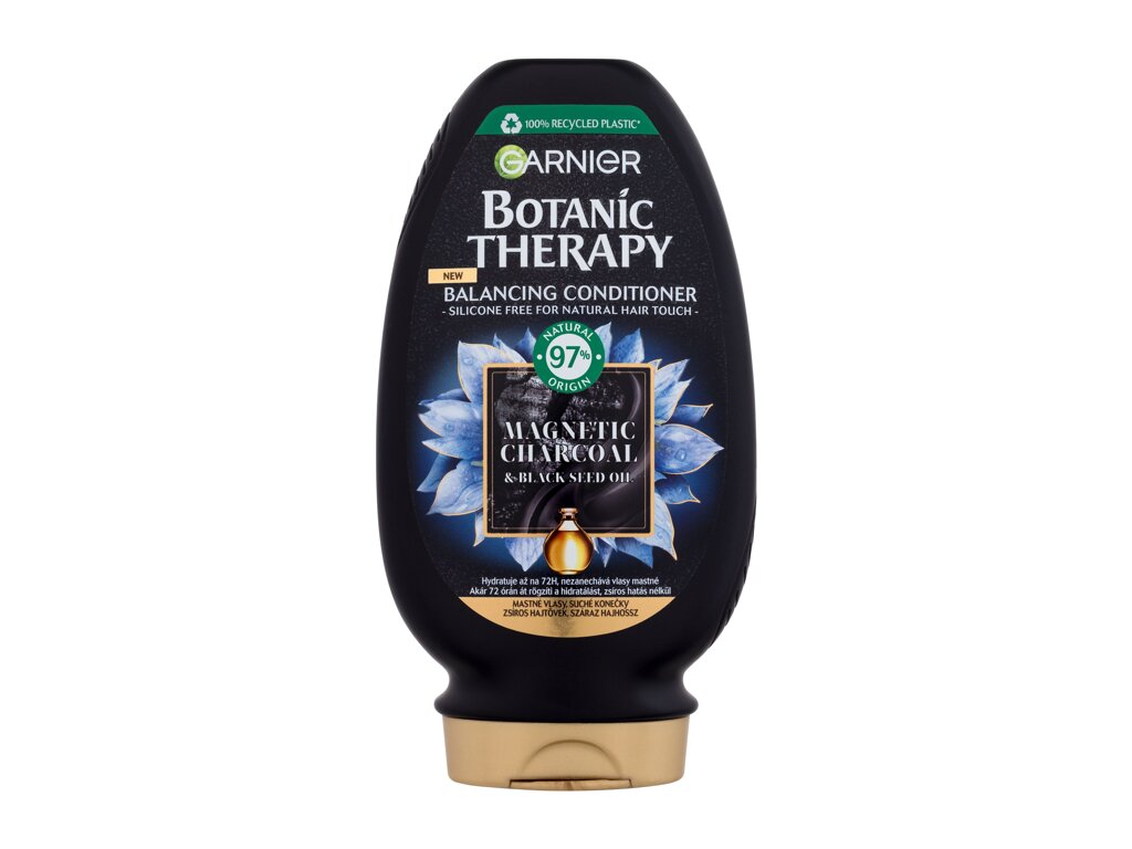 Garnier Botanic Therapy Magnetic Charcoal & Black Seed Oil 200ml kondicionierius