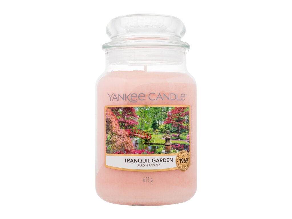 Yankee Candle Tranquil Garden 623g kvepianti žvakė (Pažeista pakuotė)