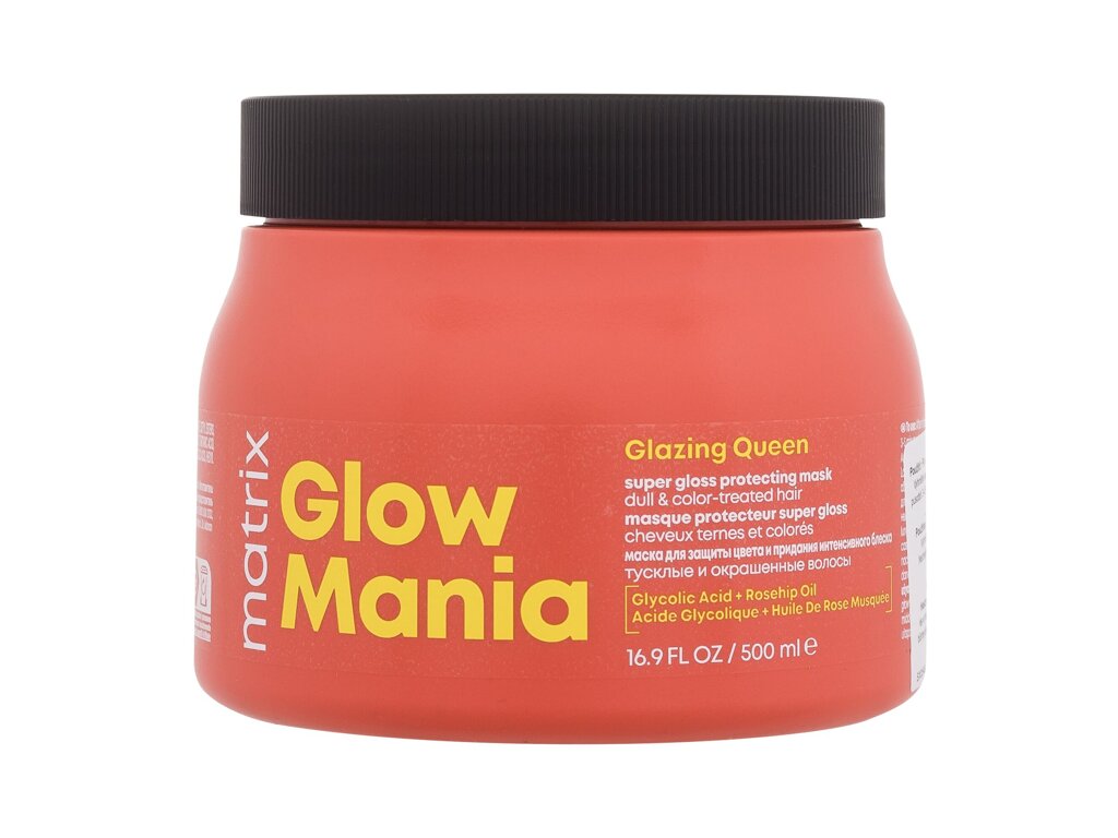 Matrix Glow Mania Glazing Queen Mask 500ml plaukų kaukė