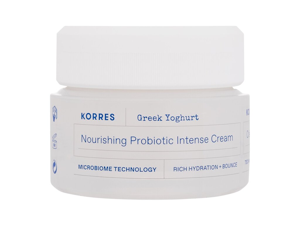Korres Greek Yoghurt Nourishing Probiotic Intense Cream 40ml dieninis kremas