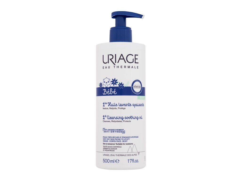 Uriage B&eacute;b&eacute; 1st Cleansing Soothing Oil 500ml du&scaron;o aliejus