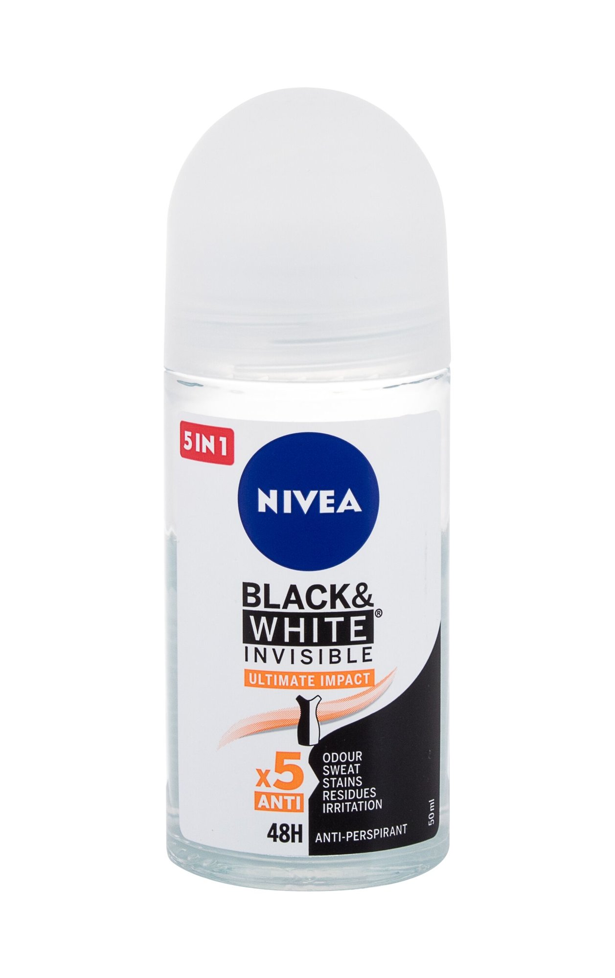 Nivea Invisible For Black & White Ultimate Impact 50ml antipersperantas