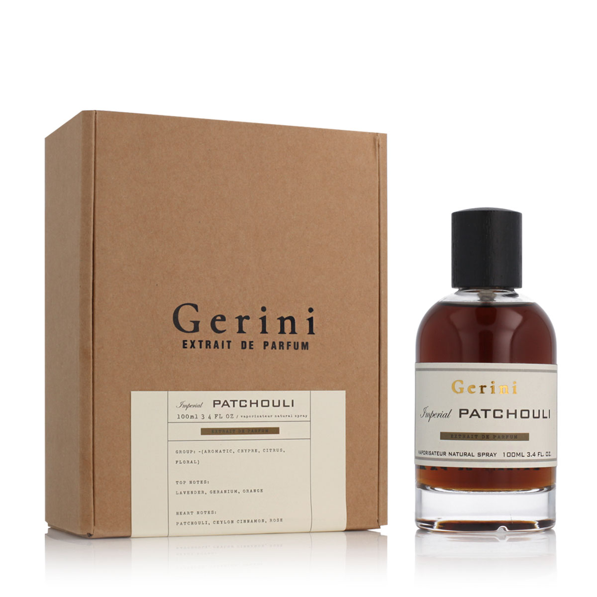 Gerini Imperial Patchouli 100ml Unisex Perfume Extract