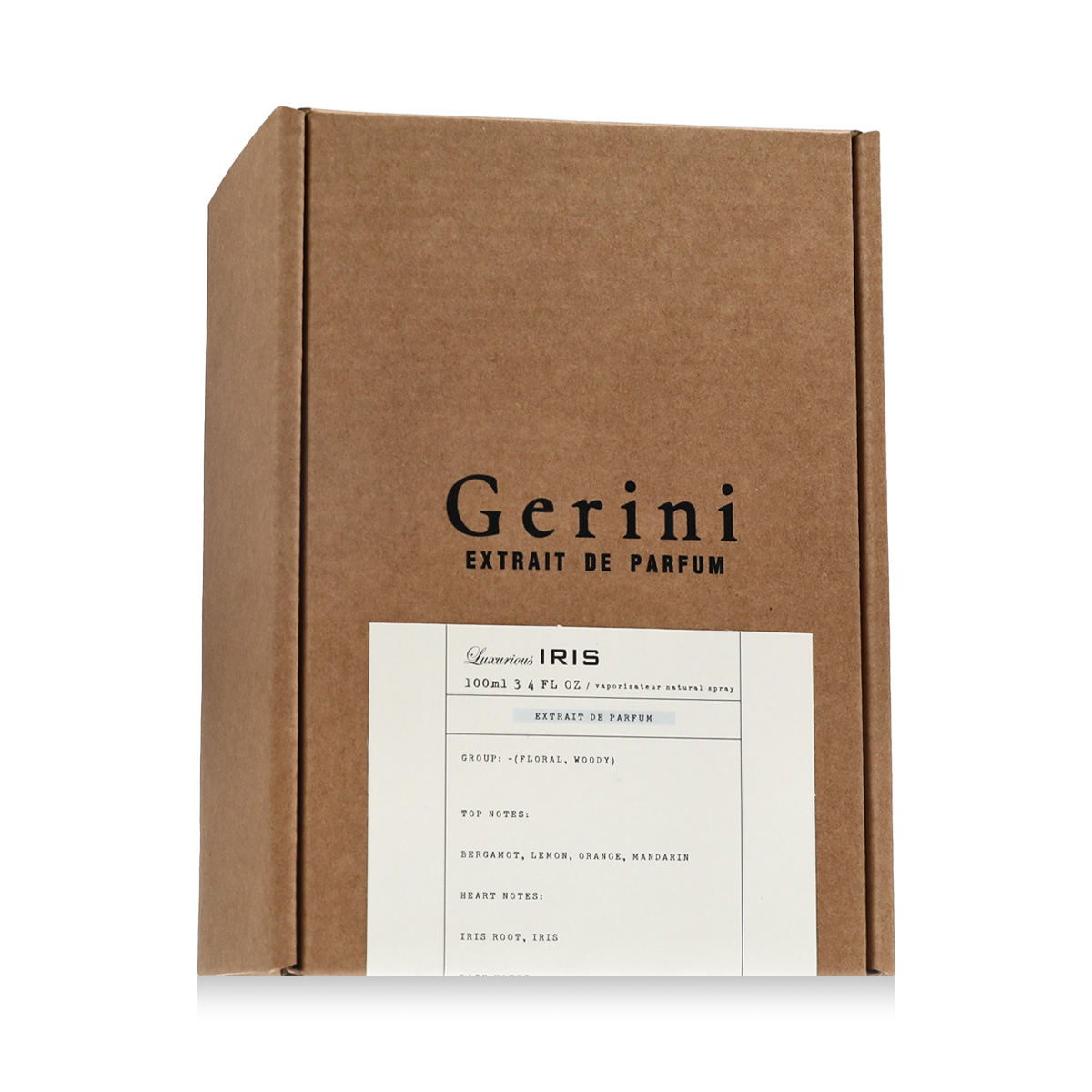 Gerini Luxurious Iris 100ml Unisex Perfume Extract