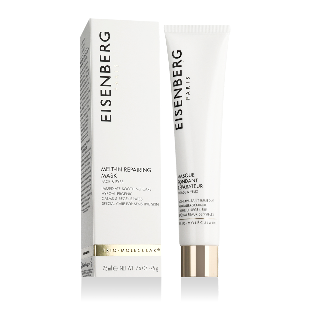 Eisenberg Melt-In Repairing Mask 75ml Veido kaukė