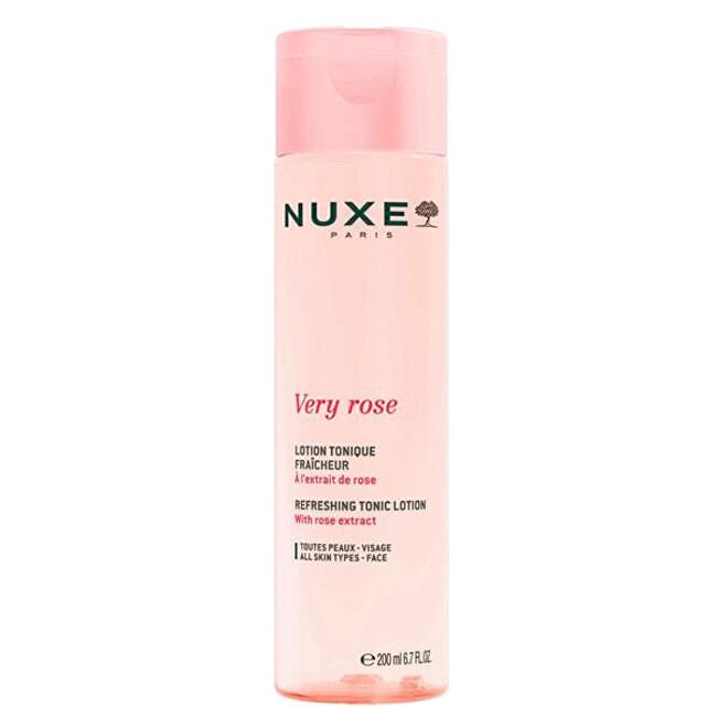 Nuxe Very Rose Refreshing Tonic Lotion 200ml valomasis vanduo veidui