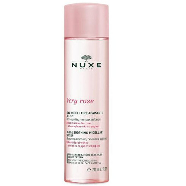 Nuxe Very Rose Soothing Cleansing Micellar Water 200ml micelinis vanduo