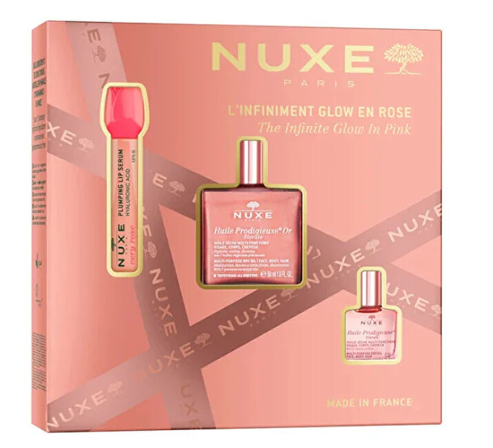 Nuxe Huile Prodigieuse Nuxe The Infinite Glow In Pink Set Kvepalai Moterims Rinkinys