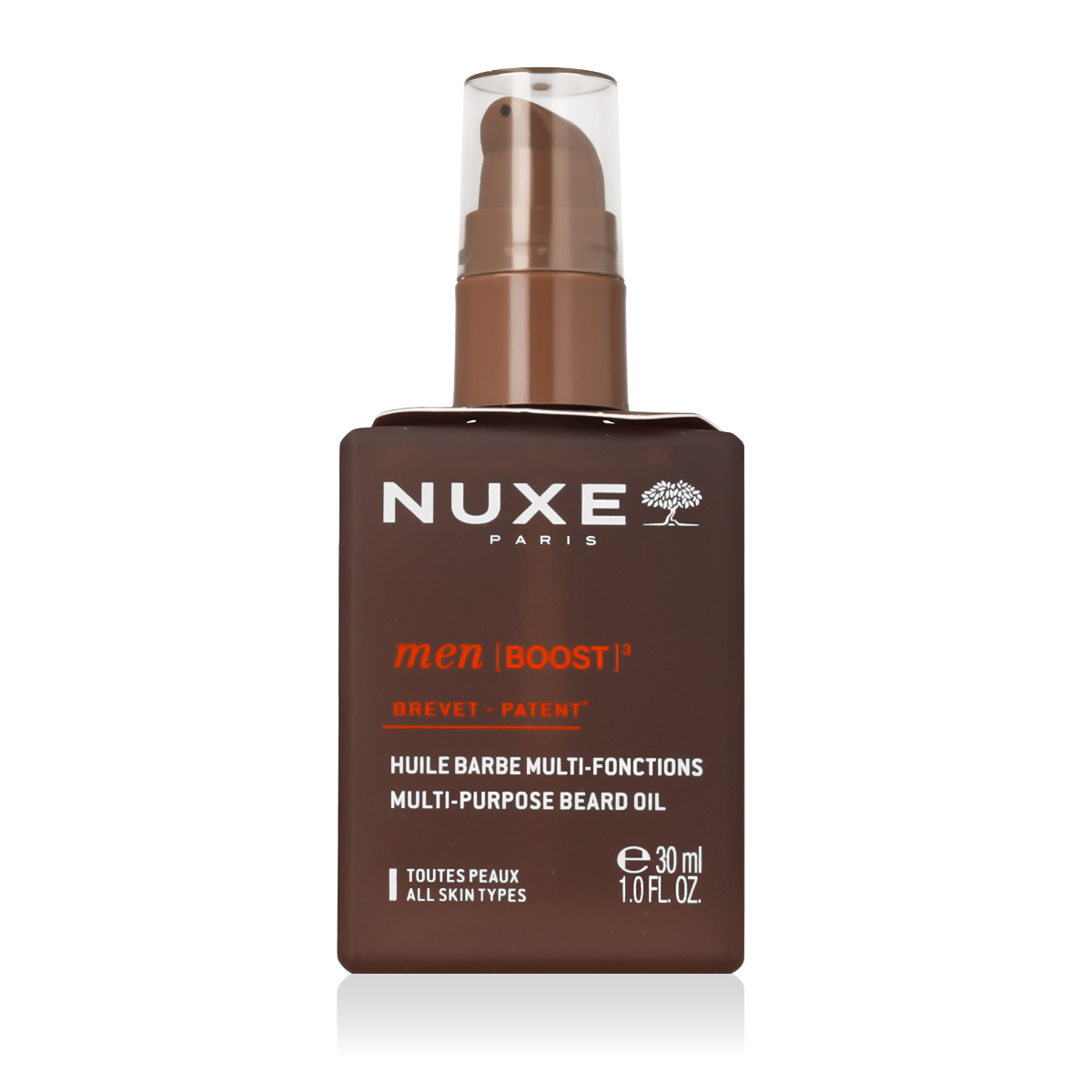 Nuxe Men [BOOST]3 Multi-Purpose Beard Oil 30ml barzdos aliejus