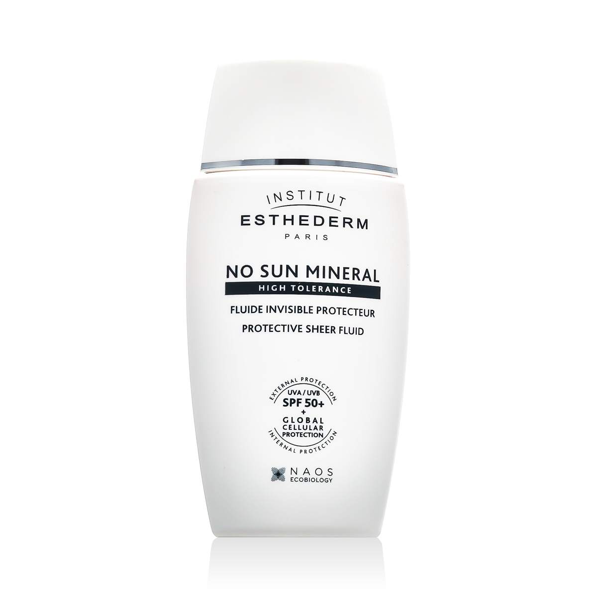 Institut Esthederm No Sun Mineral Protective Sheer Fluid 40ml veido apsauga