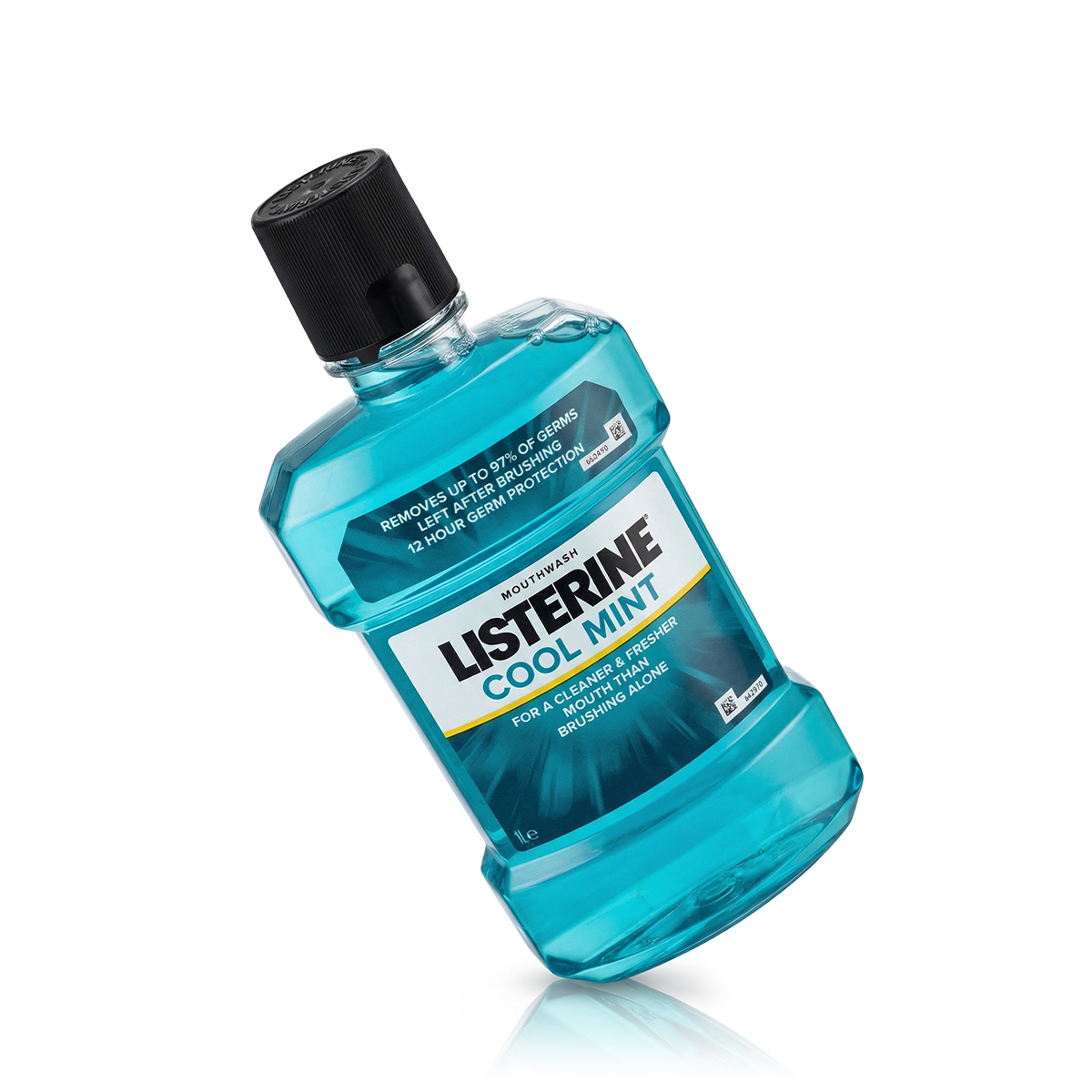 Listerine Cool Mint Mouthwash 1000ml dantų skalavimo skystis