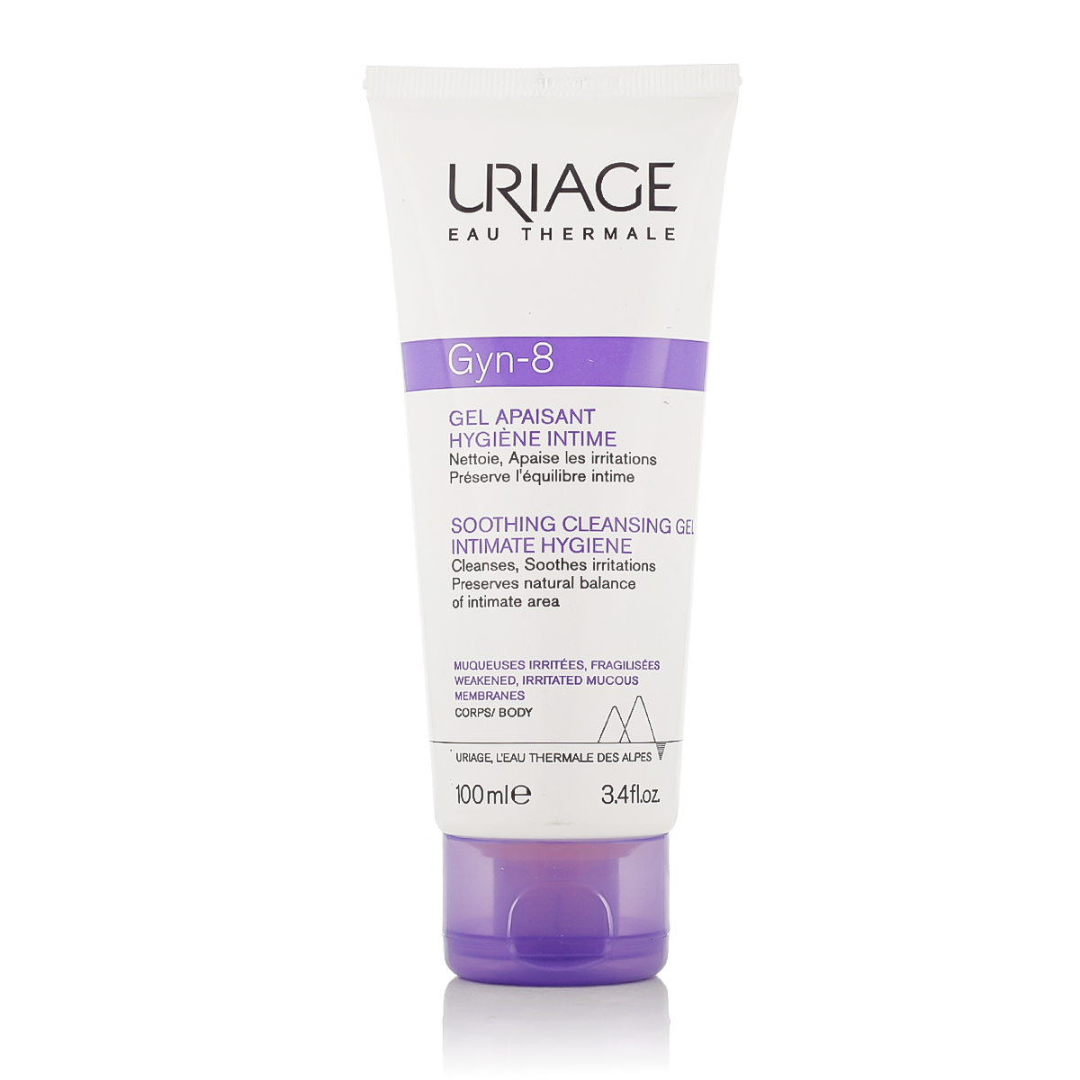 Uriage Gyn-Phy Gyn-8 Soothing Cleansing Gel 100ml intymios higienos priežiūra