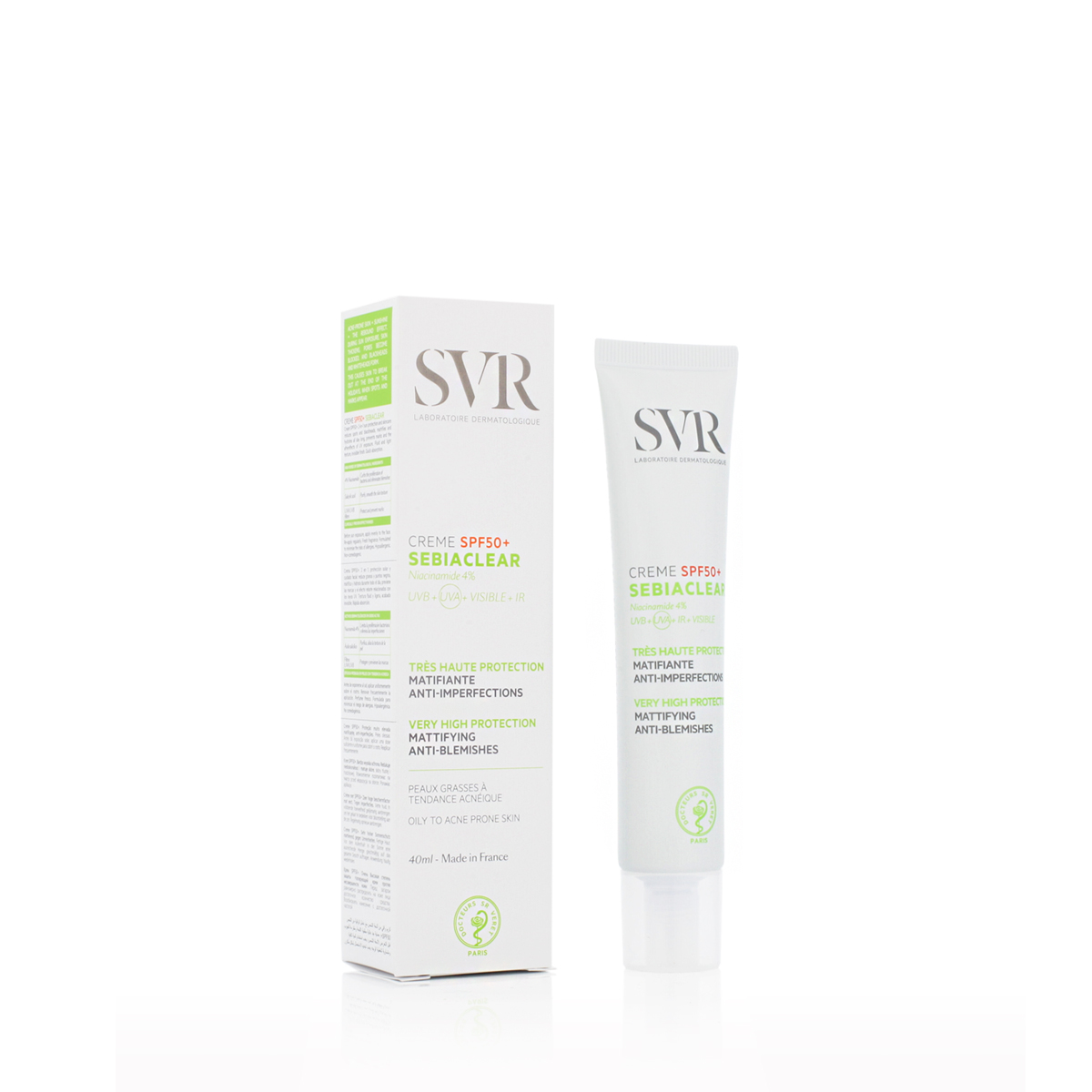 SVR Sebiaclear Creme 40ml veido apsauga