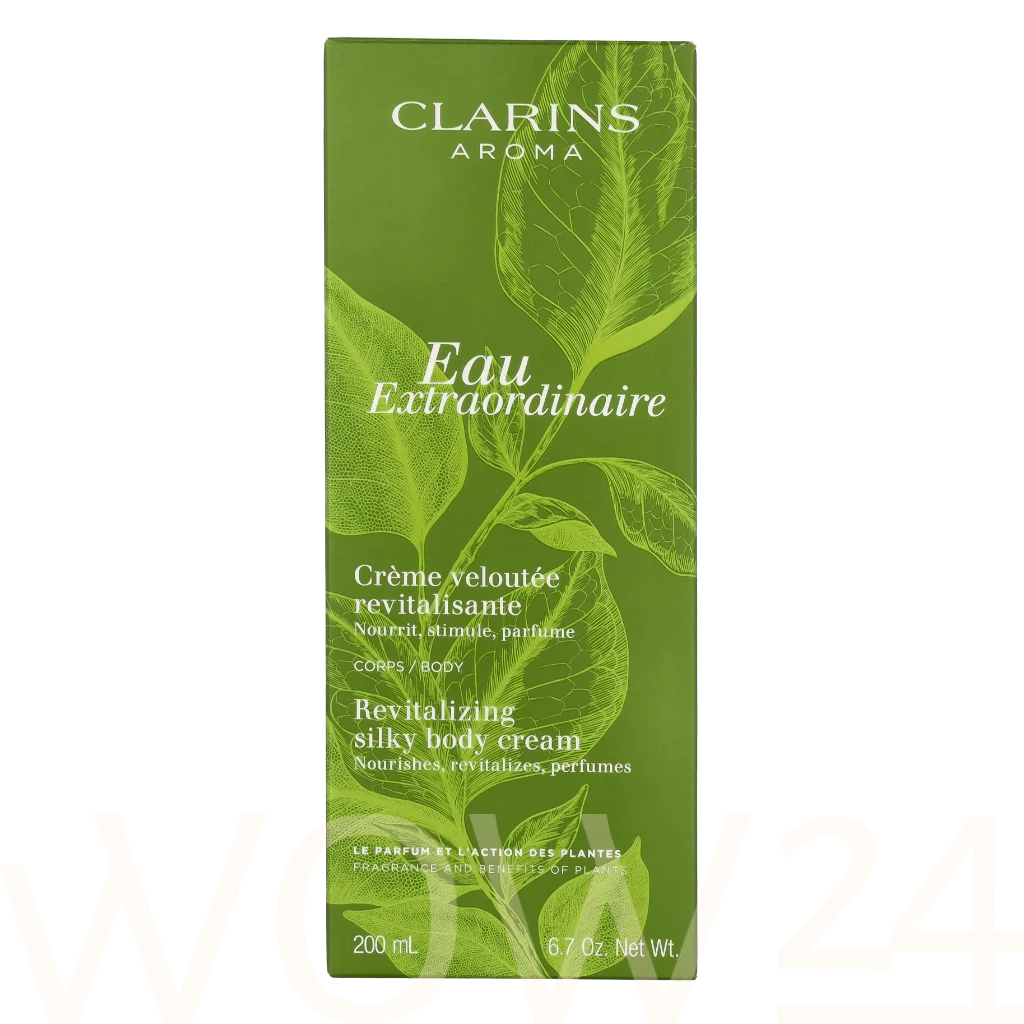 Clarins Aroma Eau Extraordinaire Revitalizing Silky Body Cream 200ml kūno kremas