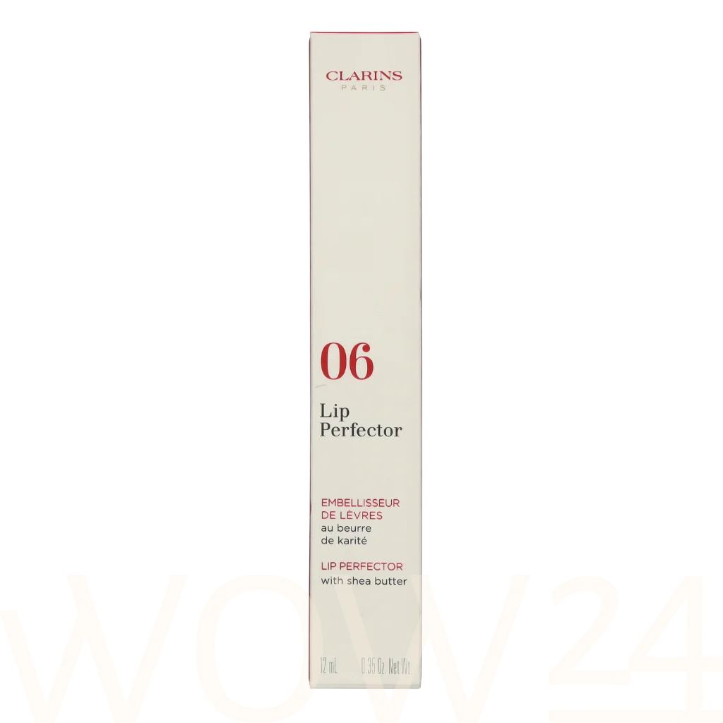 Clarins Lip Perfector 06 Rosewood Shimmer 12ml lūpų blizgesys