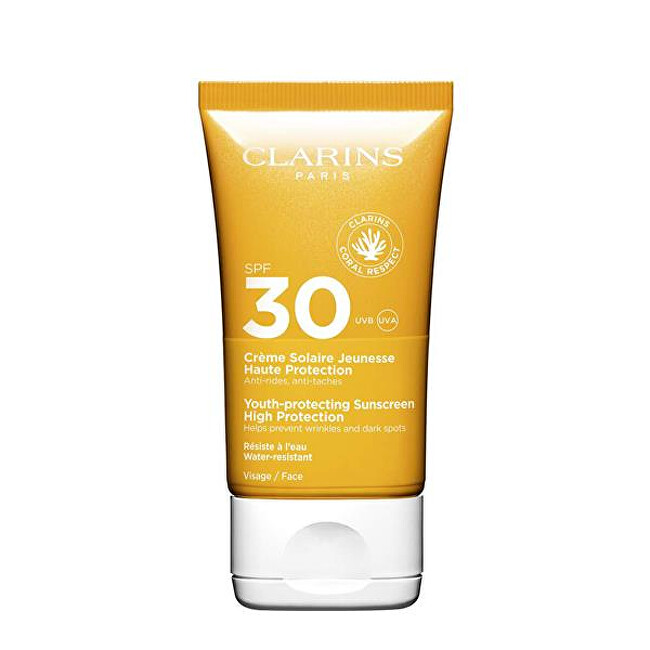 Clarins Youth-Protecting Sunscreen High Prtotection SPF30 Face Cream 50ml Moterims