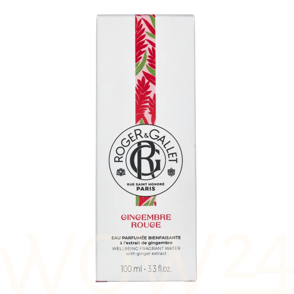 Roger & Gallet Gingembre Rouge 100ml Kvepalai Moterims Eau Fra&icirc;che