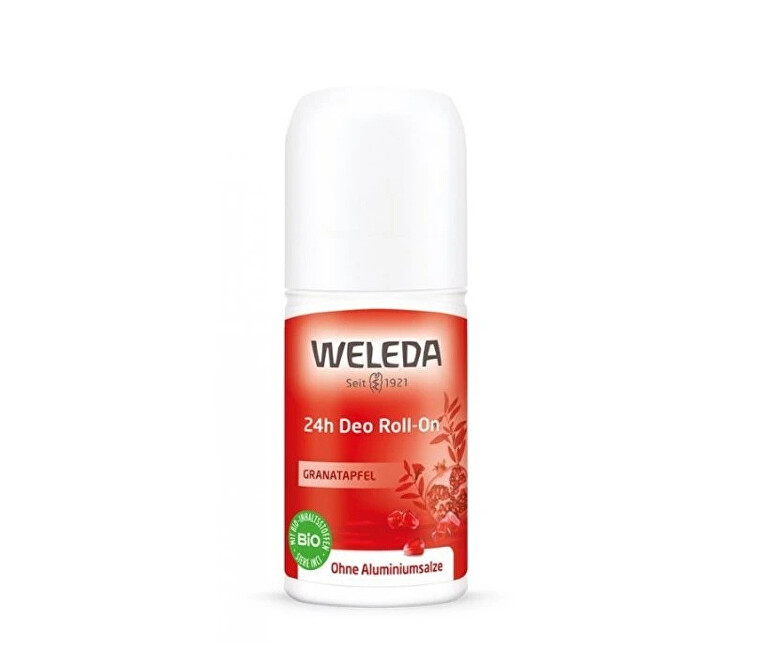 Weleda Ball Deodorant Pomegranate 24H (Deo Roll-On) 50 ml 50ml dezodorantas