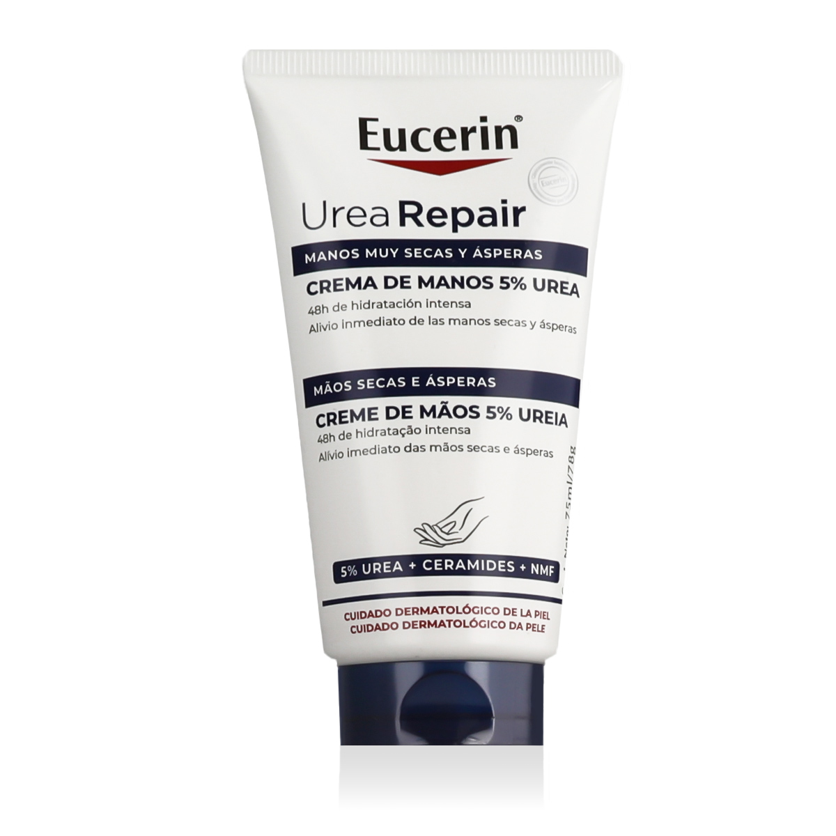 Eucerin UreaRepair Plus 5% Urea Hand Cream 75ml rankų kremas