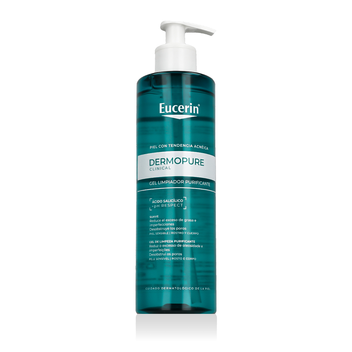 Eucerin DermoPure Cleansing Gel 400ml veido gelis